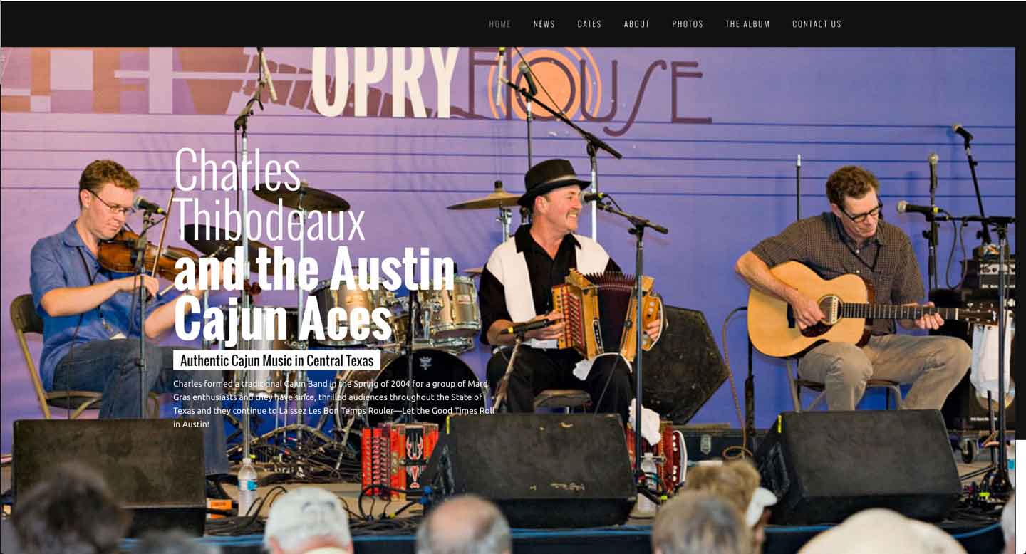 Thumbnail for Charles Thibodeaux & the Austin Cajun Aces